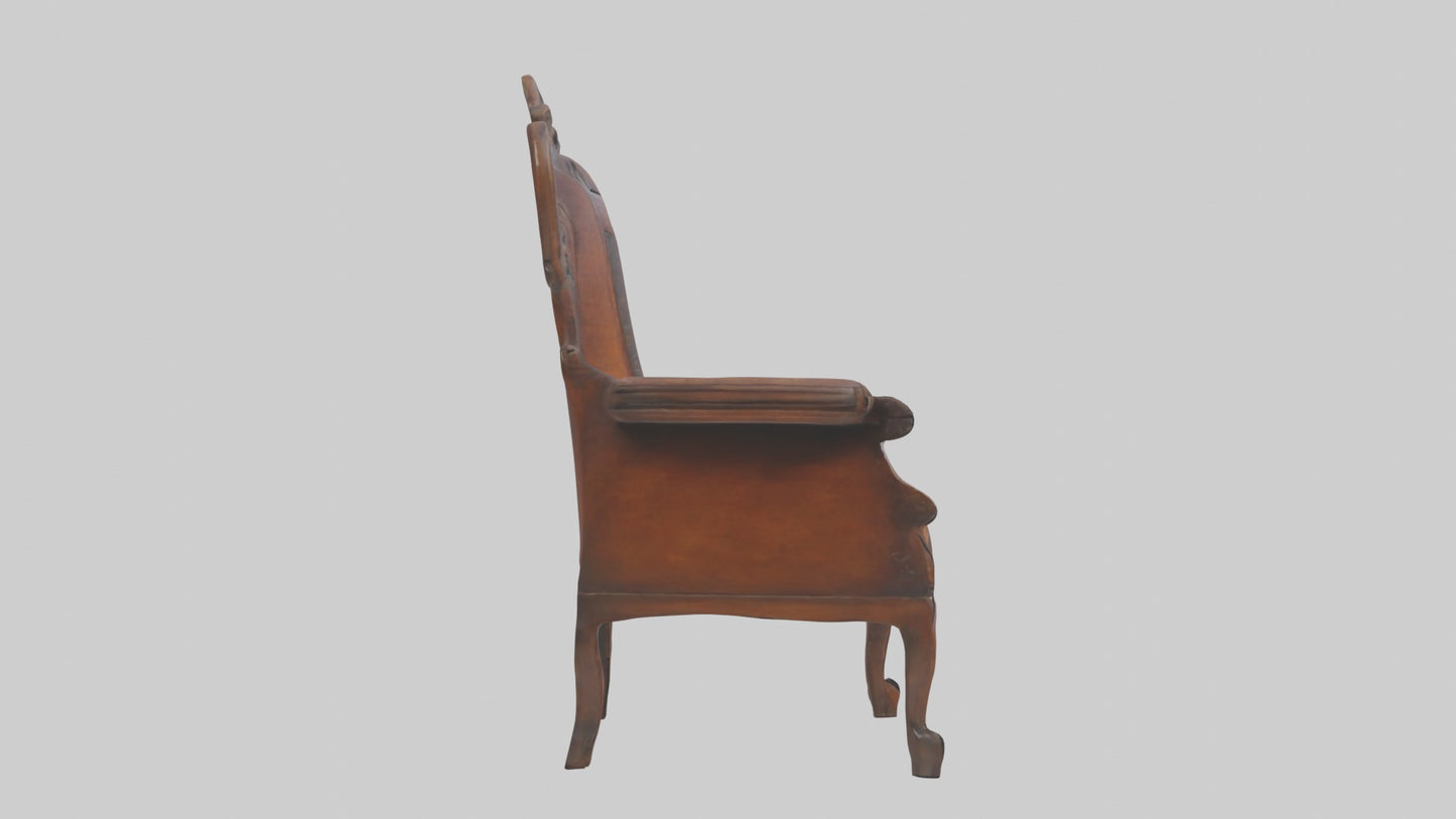 3D model Antique Furniture Mod 1 VR / AR / low-poly