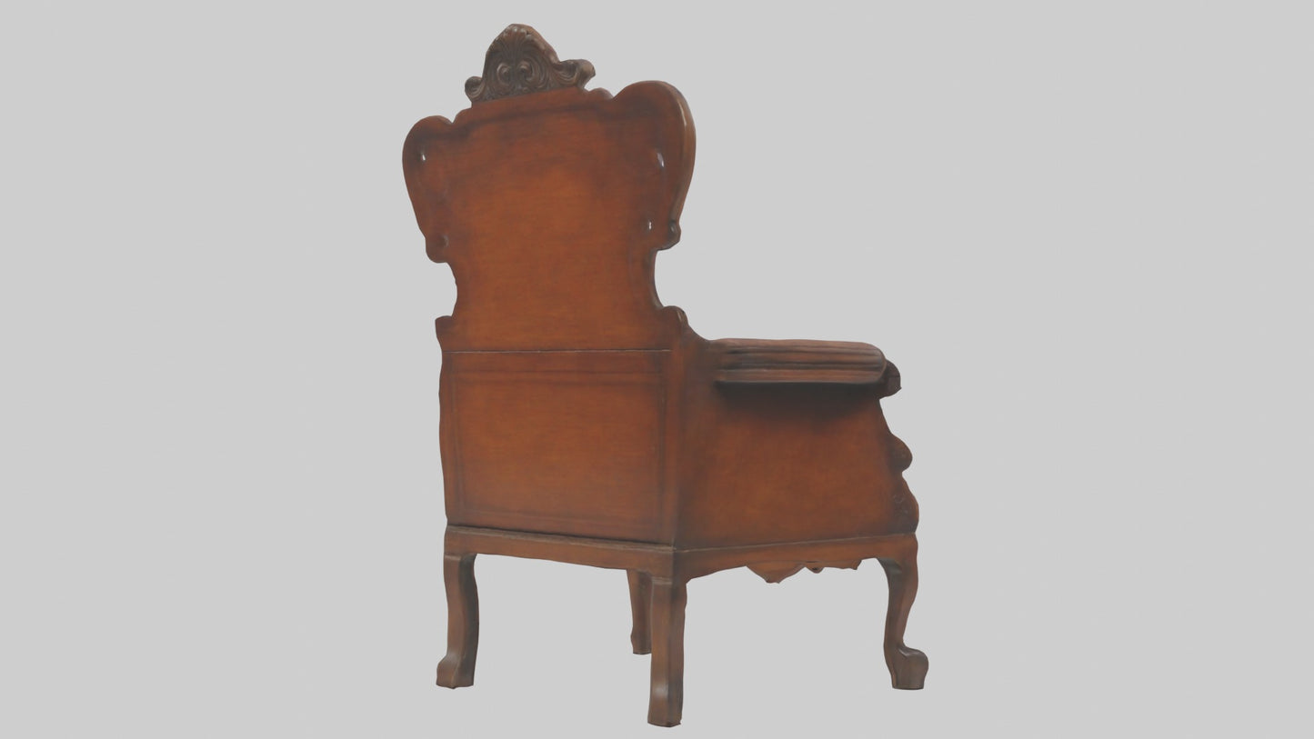 3D model Antique Furniture Mod 1 VR / AR / low-poly