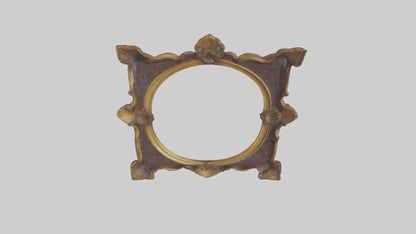 Antique Picture Frame Model VR / AR / low-poly