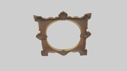 3D model Antique Picture Frame Model VR / AR / low-poly