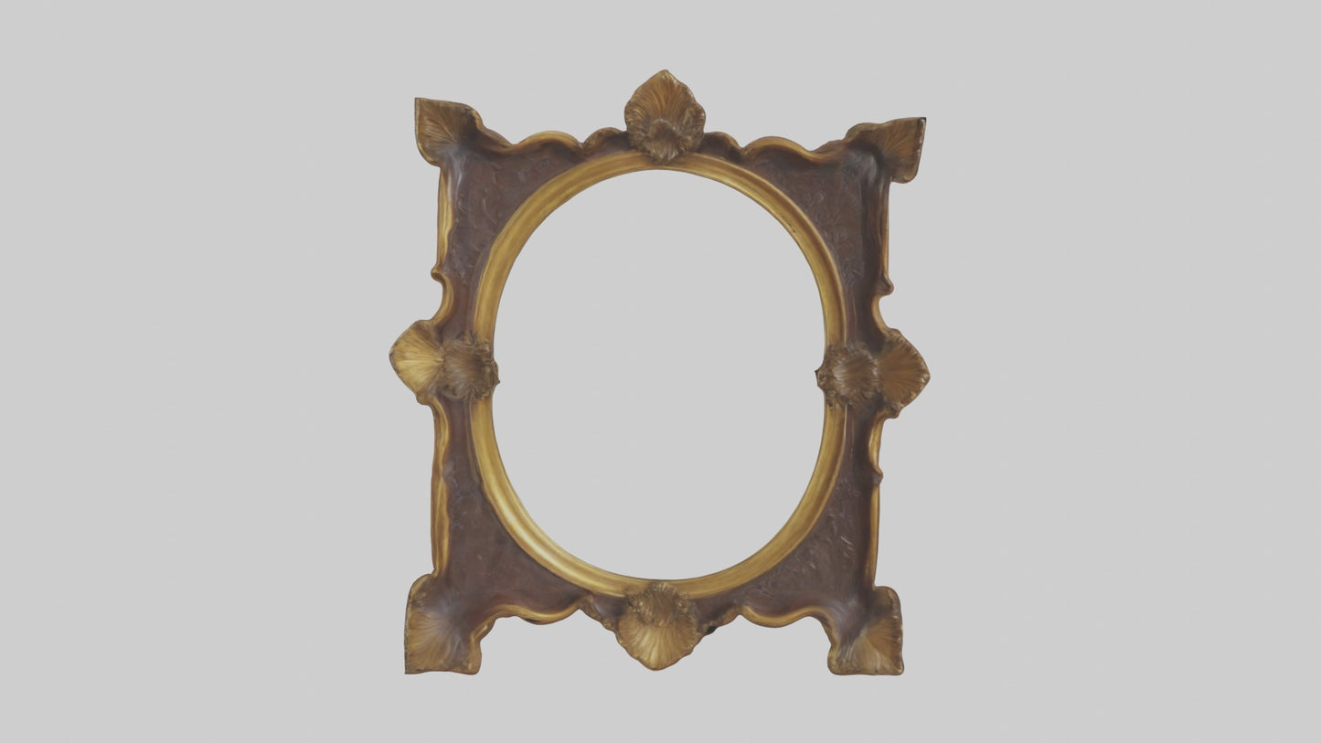 3D model Antique Picture Frame Model VR / AR / low-poly