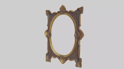 Antique Picture Frame Model VR / AR / low-poly