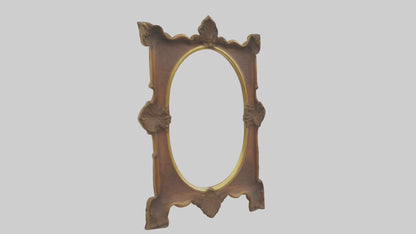 3D model Antique Picture Frame Model VR / AR / low-poly