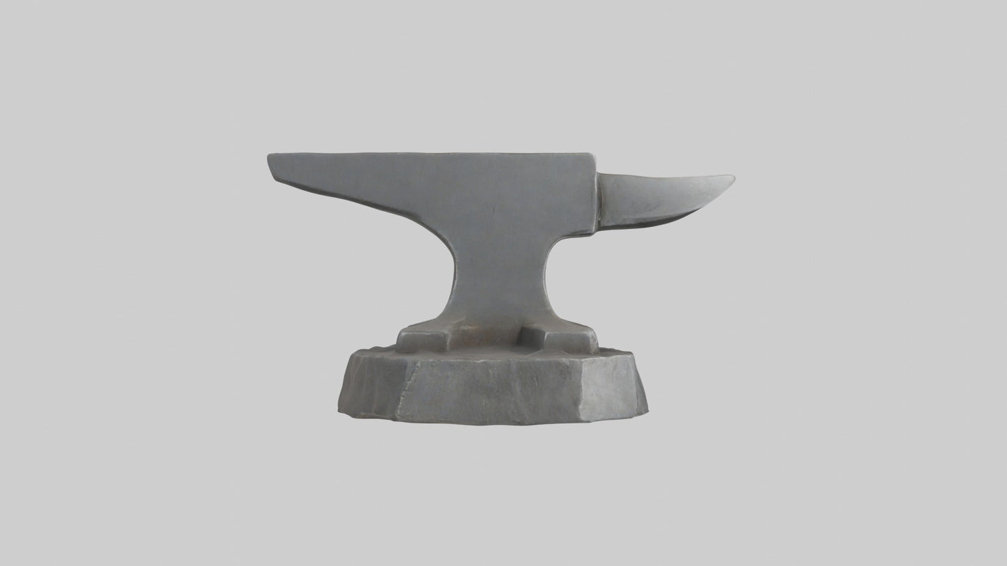 3D model Anvil Model 1 VR / AR / low-poly