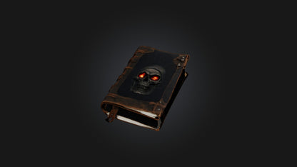 3D model Apocalypse journal VR / AR / low-poly