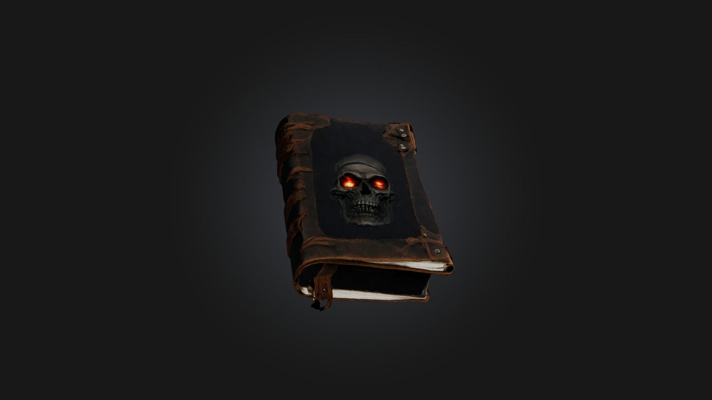3D model Apocalypse journal VR / AR / low-poly