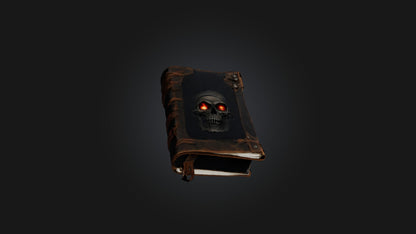 3D model Apocalypse journal VR / AR / low-poly