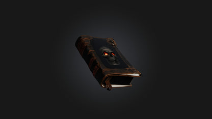 3D model Apocalypse journal VR / AR / low-poly