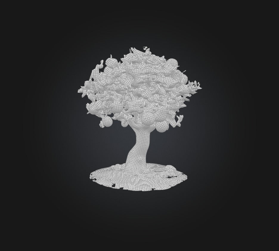 3D model Apple Tree 2 VR / AR / low-poly