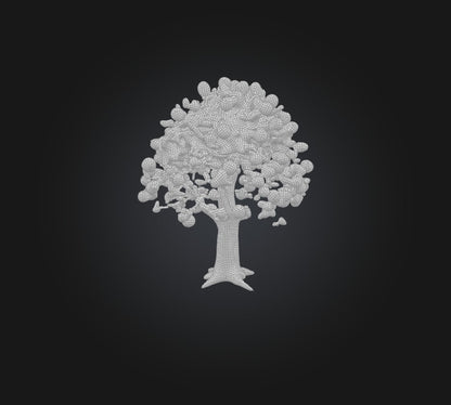 3D model Apple Tree VR / AR / low-poly