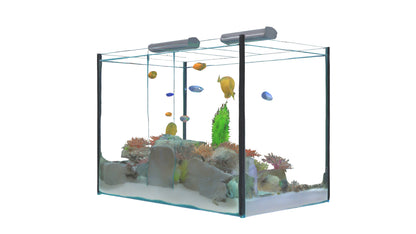 3D model Aquarium VR / AR / low-poly
