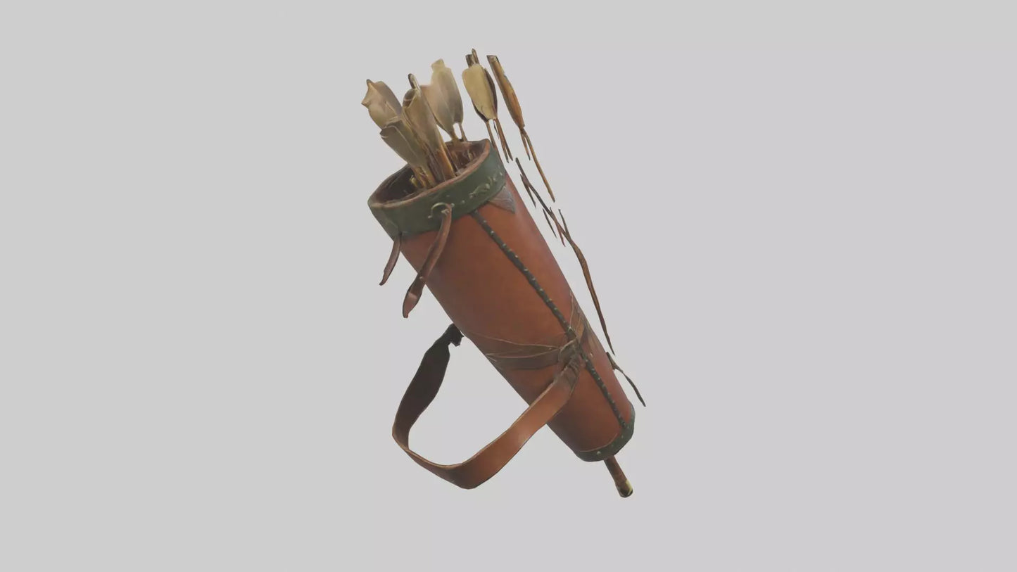 3D model Archersquiver Model 1 VR / AR / low-poly