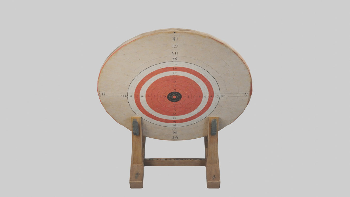 3D model Archerstarget Model 1 VR / AR / low-poly