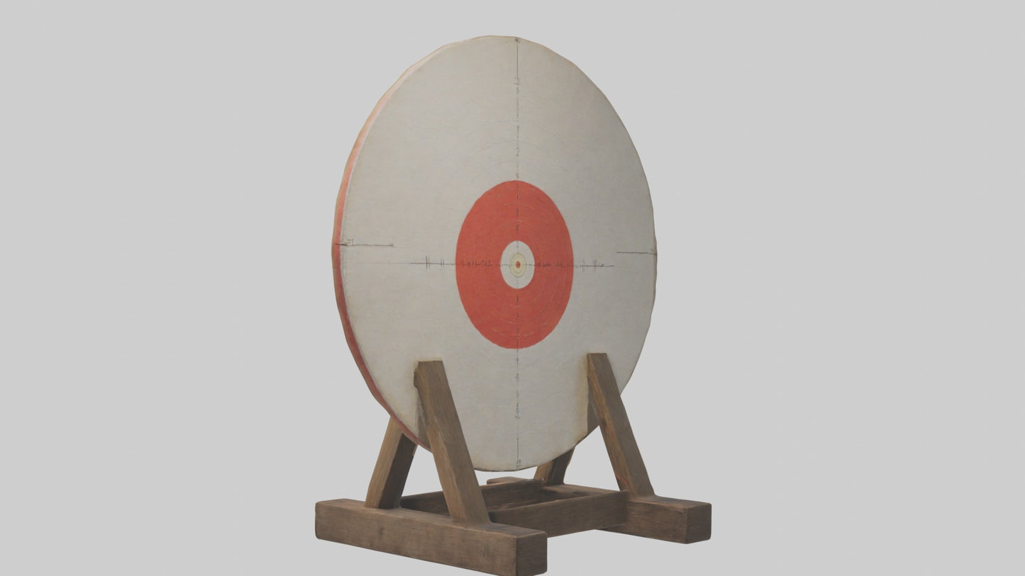 3D model Archerstarget Model 1 VR / AR / low-poly