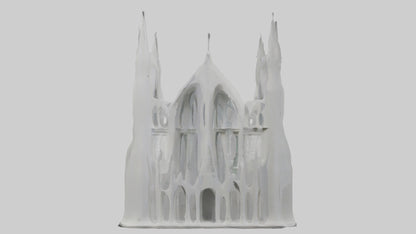 3D model Architectural Facade 1 VR / AR / low-poly