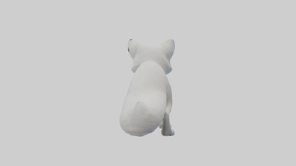 3D model Arctic Fox Model 1 VR / AR / low-poly
