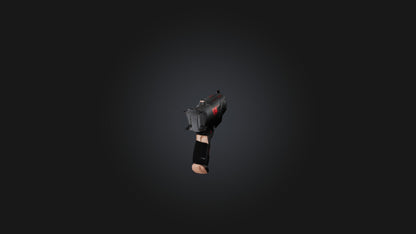 3D model Arm Blaster VR / AR / low-poly