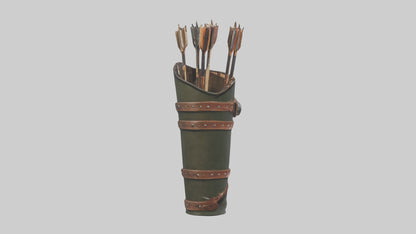 3D model Arrowquiver Model 1 VR / AR / low-poly