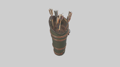 3D model Arrowquiver Model 1 VR / AR / low-poly
