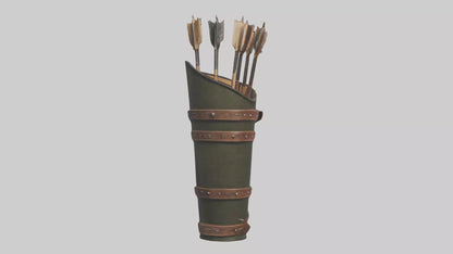 3D model Arrowquiver Model 1 VR / AR / low-poly