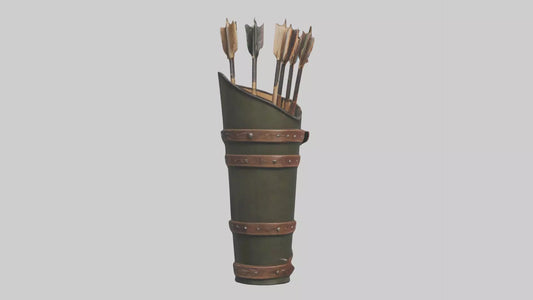 3D model Arrowquiver Model 1 VR / AR / low-poly