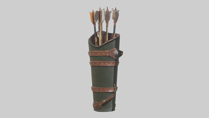 3D model Arrowquiver Model 1 VR / AR / low-poly