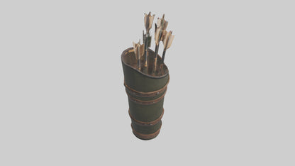 3D model Arrowquiver Model 1 VR / AR / low-poly