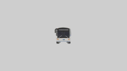 3D model Articulated Bus Model 1 VR / AR / low-poly