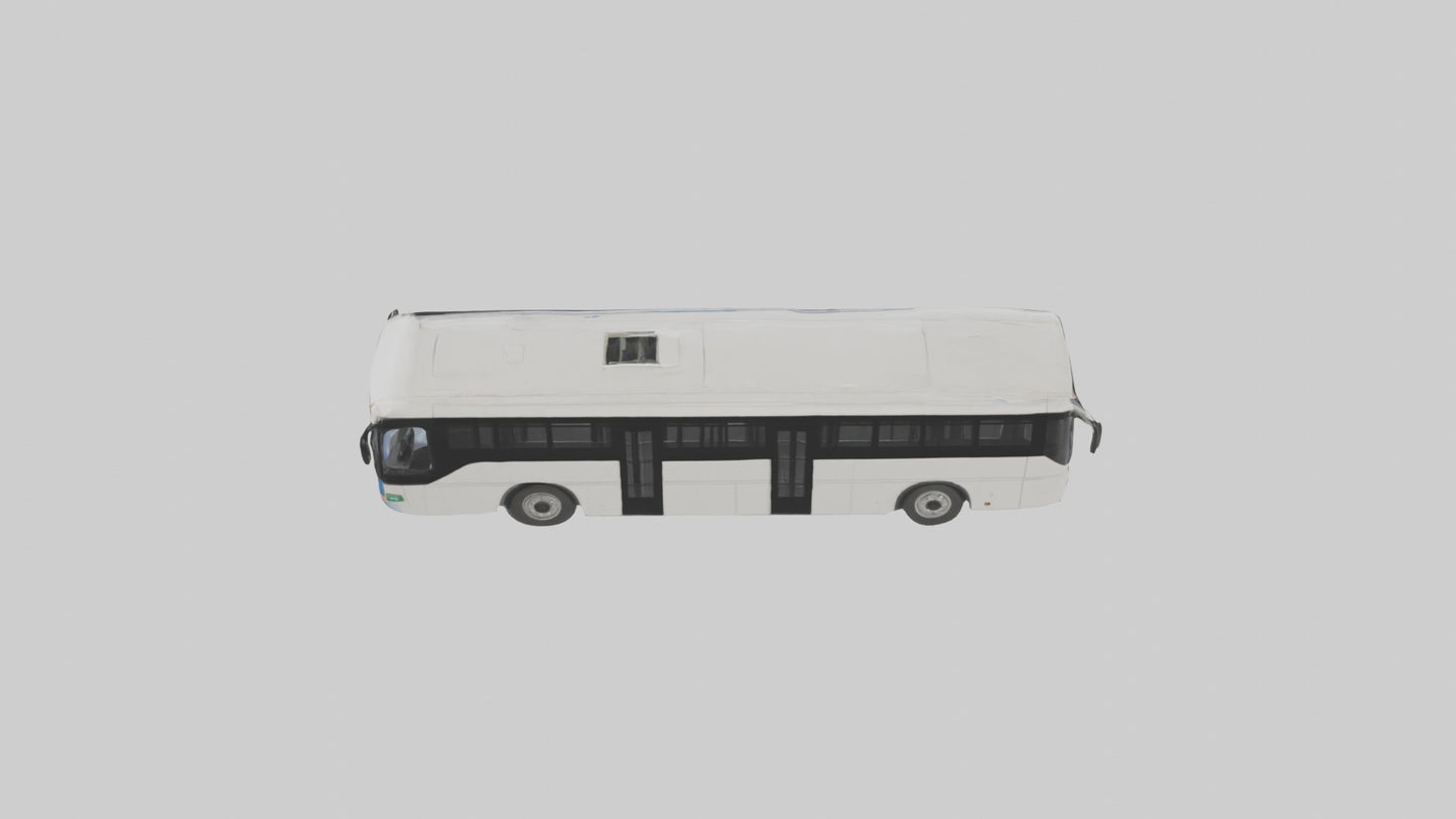 3D model Articulated Bus Model 1 VR / AR / low-poly