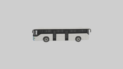 3D model Articulated Bus Model 1 VR / AR / low-poly