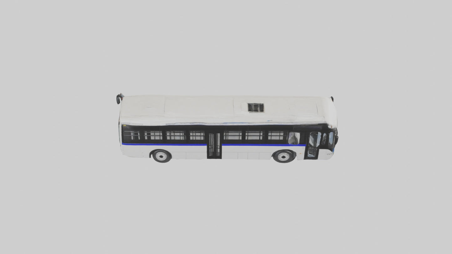 3D model Articulated Bus Model 1 VR / AR / low-poly