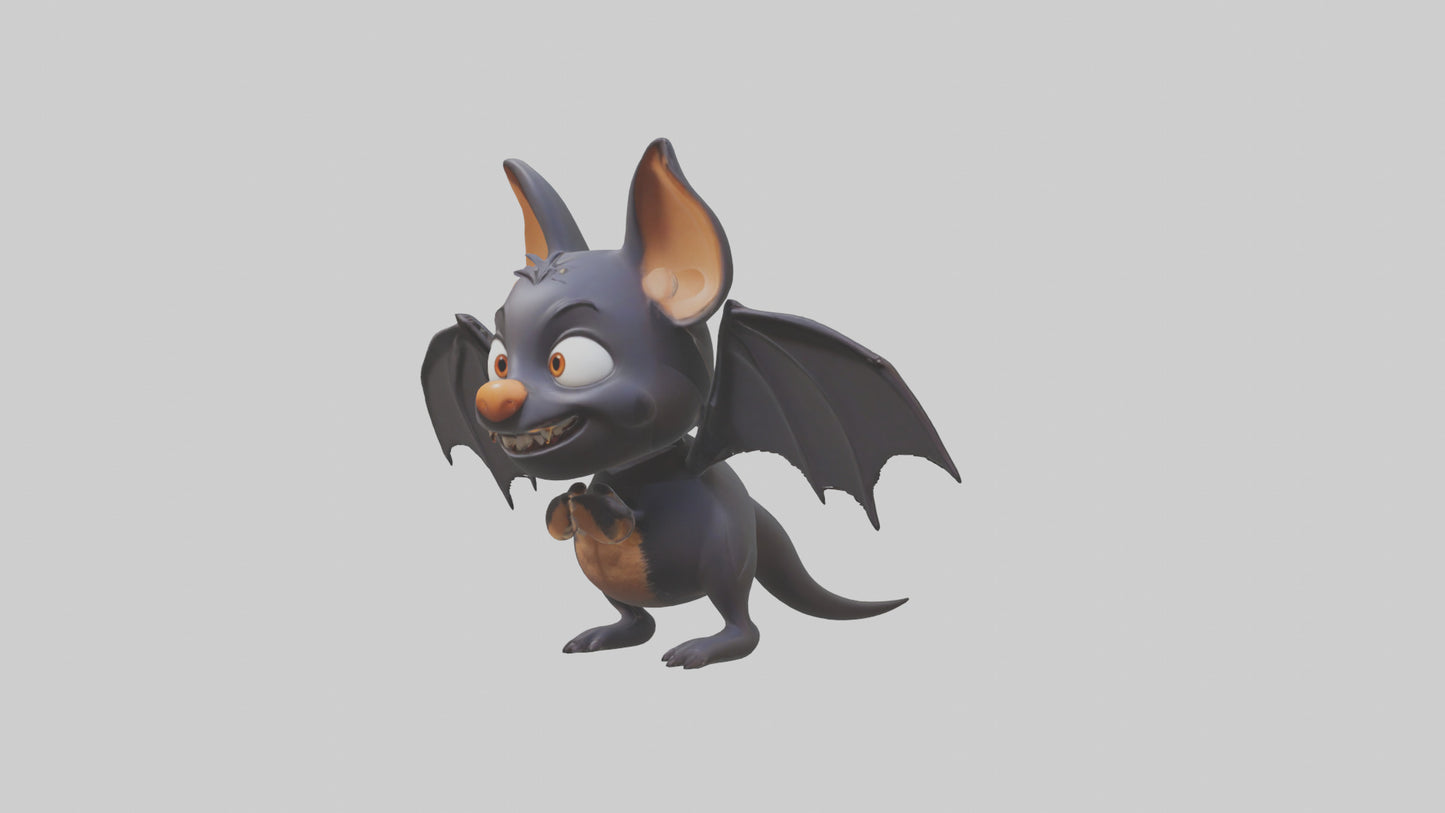 artoon Bat model 3D model
