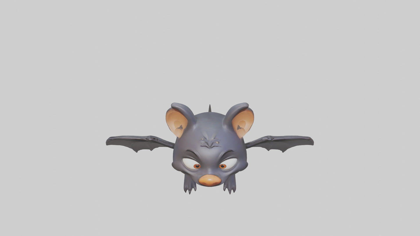 artoon Bat model 3D model
