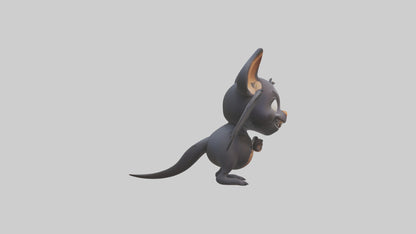 artoon Bat model 3D model