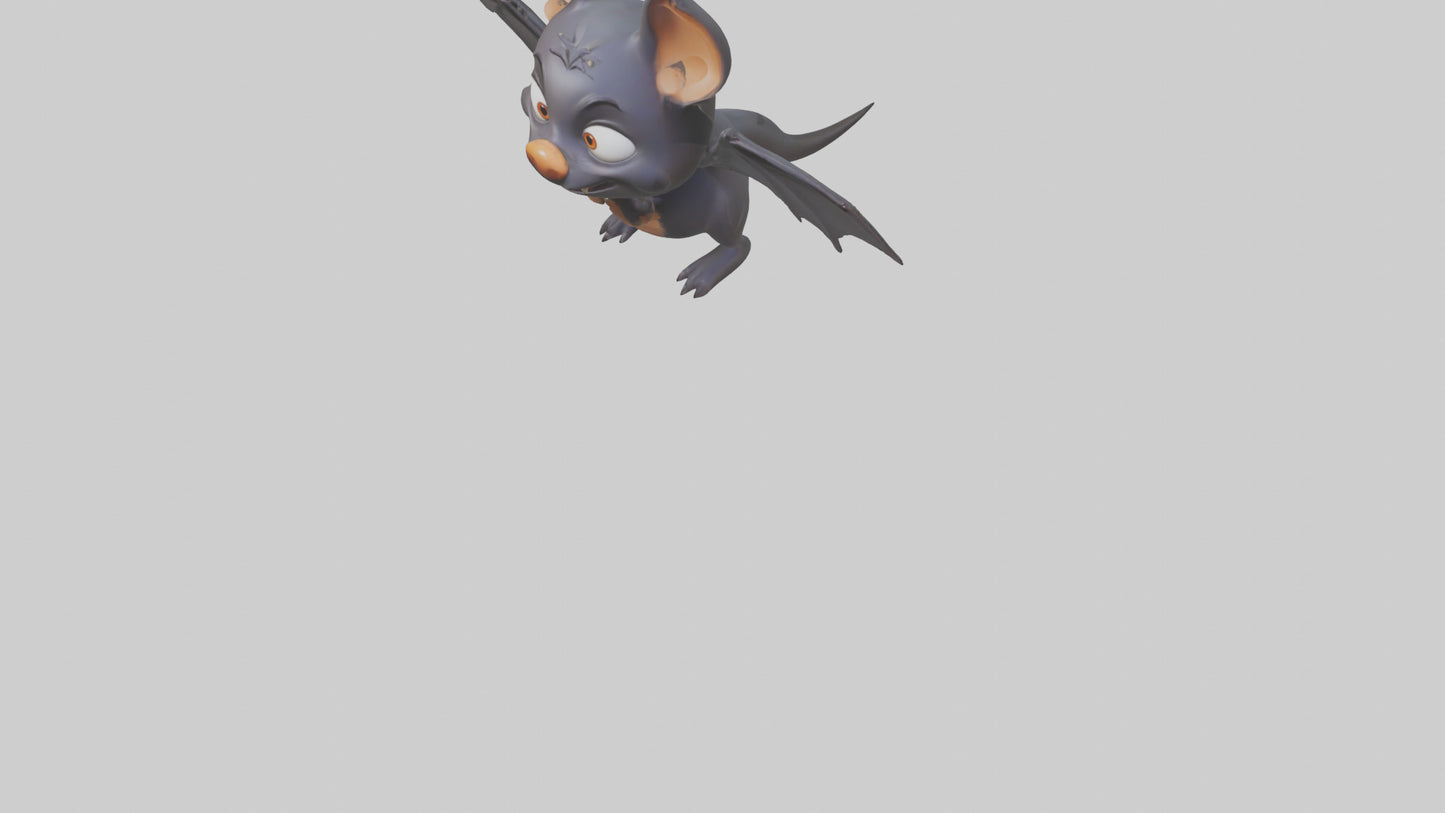 artoon Bat model 3D model