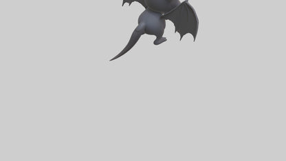 artoon Bat model 3D model