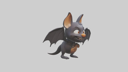 artoon Bat model 3D model