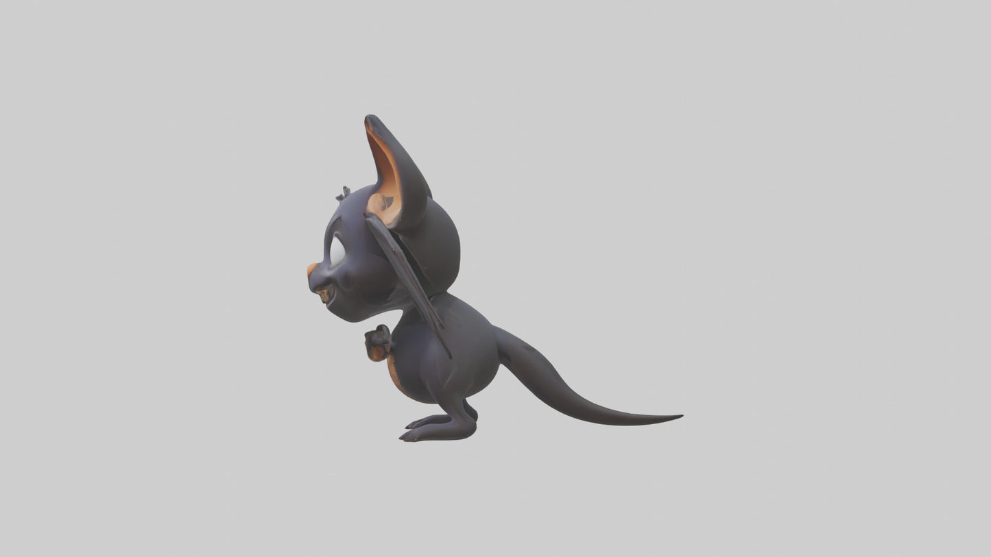 artoon Bat model 3D model