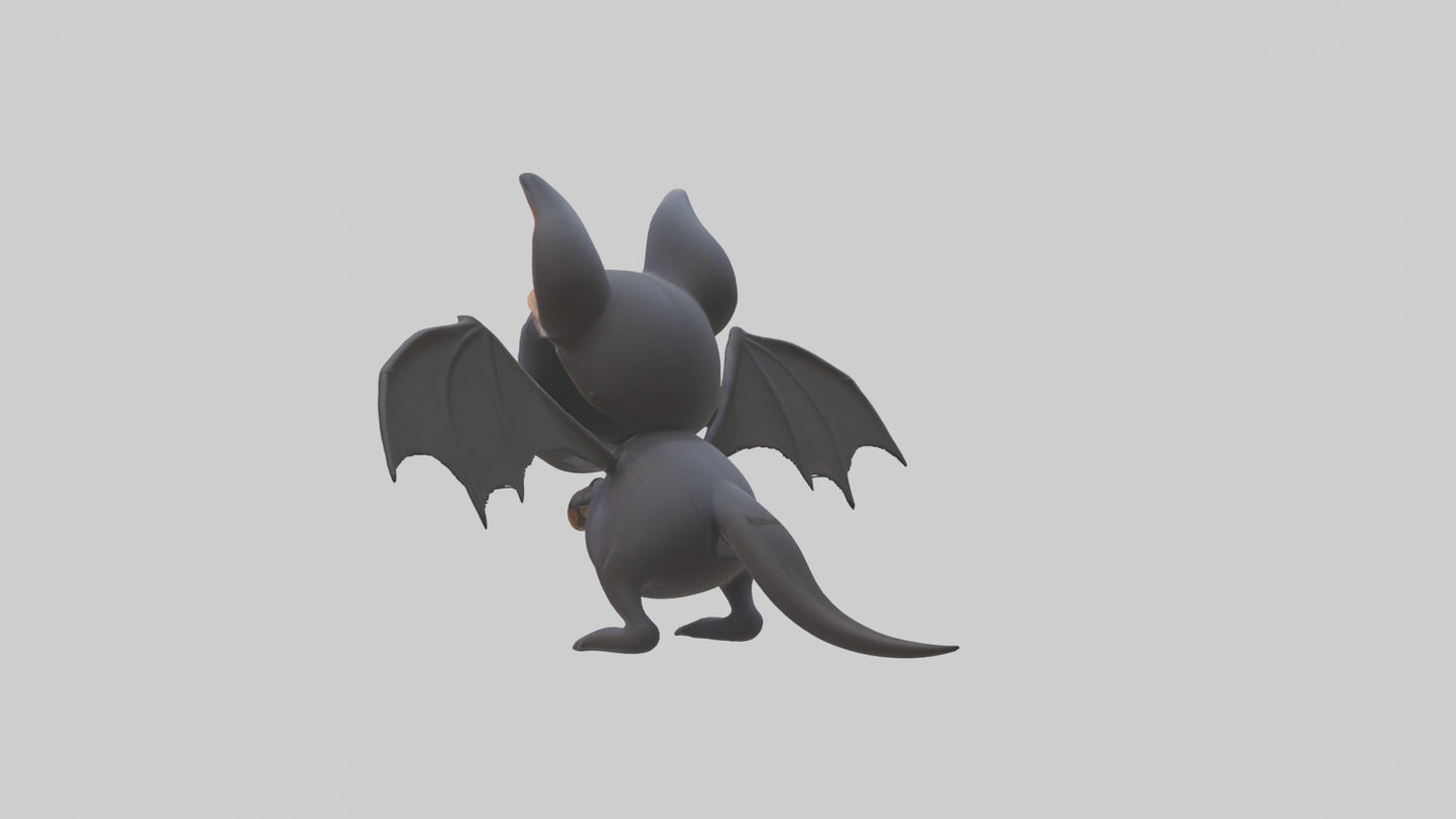 artoon Bat model 3D model
