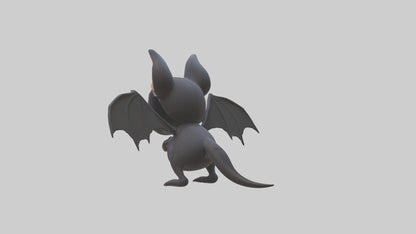 artoon Bat model 3D model