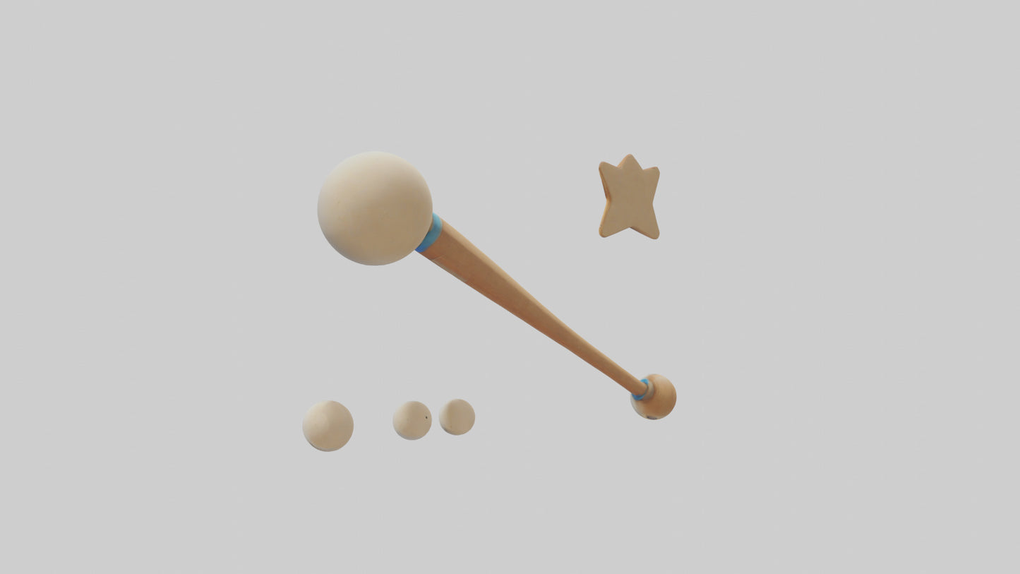 artoon Baton model 3D model
