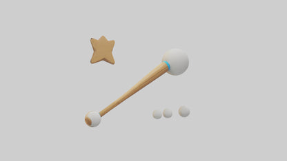 artoon Baton model 3D model