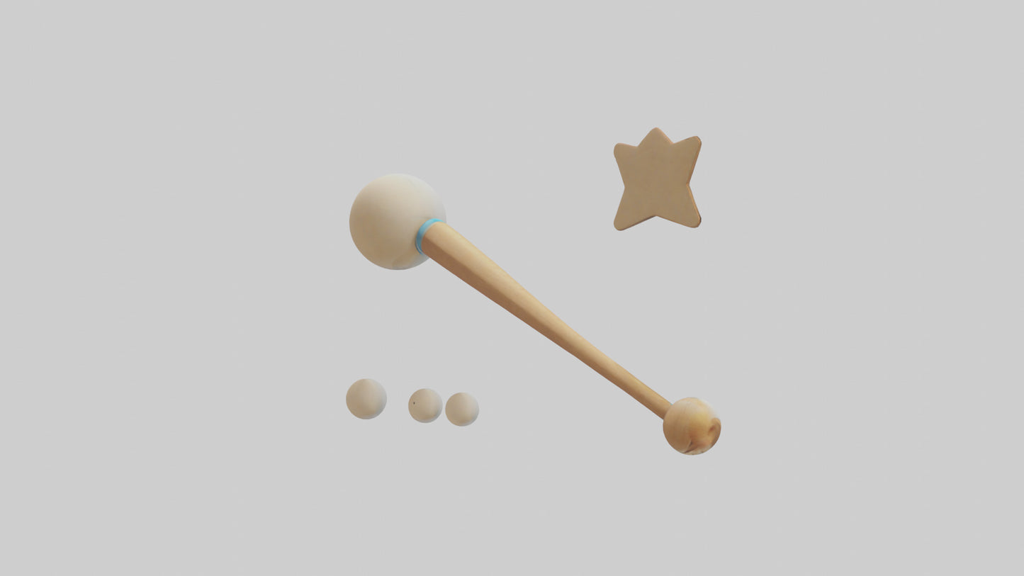 artoon Baton model 3D model