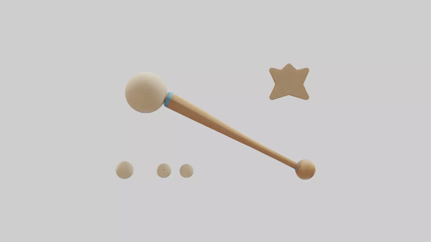 artoon Baton model 3D model