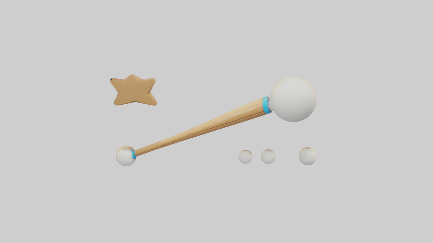 artoon Baton model 3D model