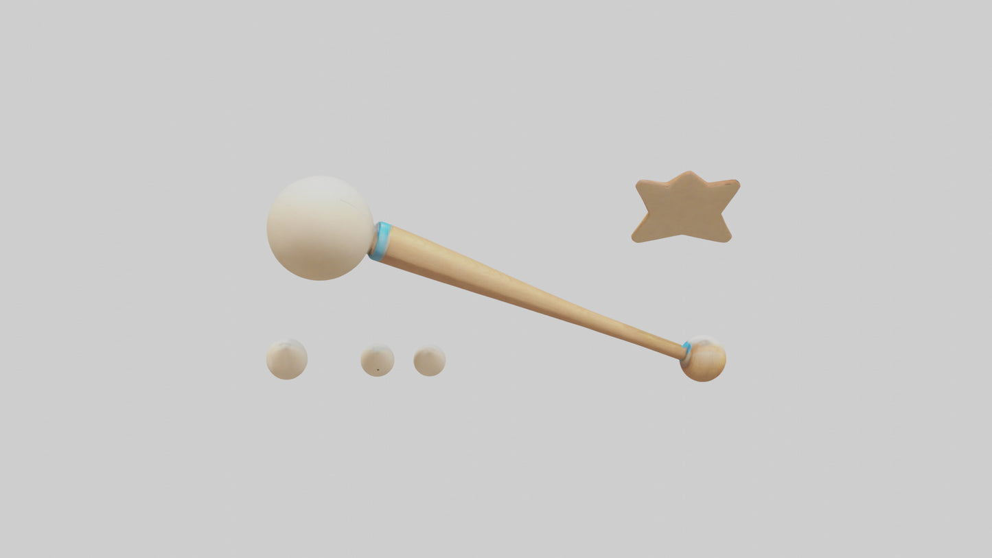 artoon Baton model 3D model