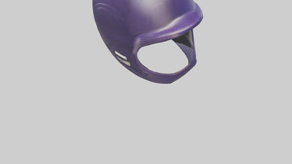 artoon Batting Helmet model 2 3D model