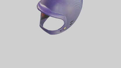 artoon Batting Helmet model 2 3D model