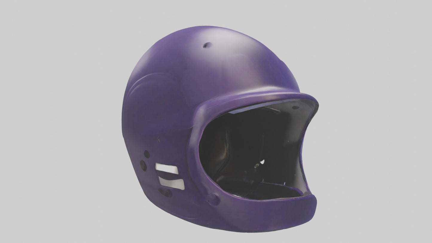 artoon Batting Helmet model 2 3D model
