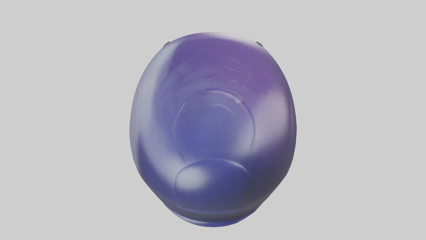 artoon Batting Helmet model 2 3D model